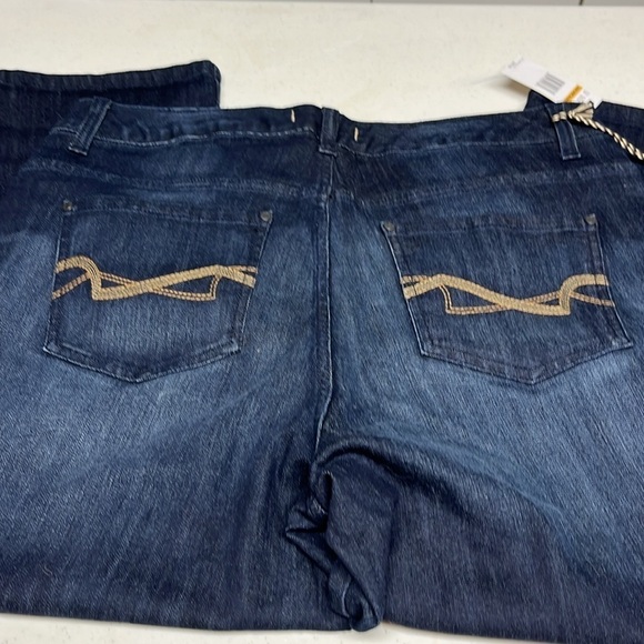 Nine West Vintage America Boho Crop Jeans - Picture 3 of 8